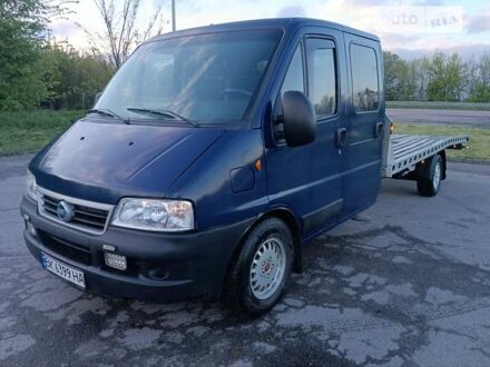 Синий Фиат Дукато, объемом двигателя 2.8 л и пробегом 465 тыс. км за 9000 $, фото 1 на Automoto.ua