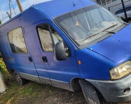 Синий Фиат Дукато, объемом двигателя 2.8 л и пробегом 200 тыс. км за 2500 $, фото 1 на Automoto.ua