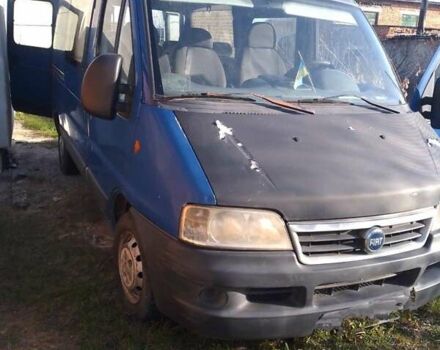 Синий Фиат Дукато, объемом двигателя 2.3 л и пробегом 3 тыс. км за 3000 $, фото 1 на Automoto.ua