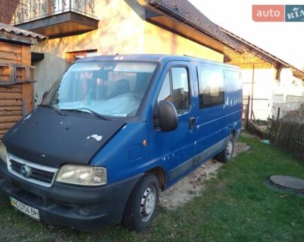 Синий Фиат Дукато, объемом двигателя 2.3 л и пробегом 273 тыс. км за 3000 $, фото 1 на Automoto.ua