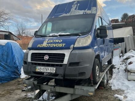 Синий Фиат Дукато, объемом двигателя 2.2 л и пробегом 320 тыс. км за 4200 $, фото 1 на Automoto.ua