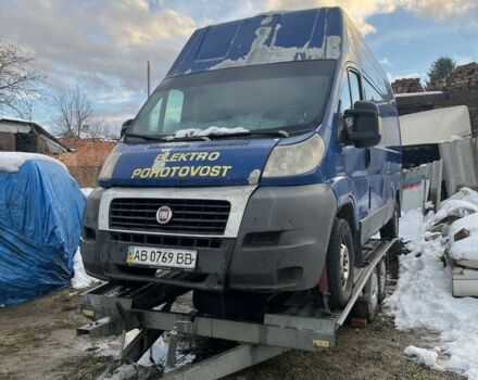 Синий Фиат Дукато, объемом двигателя 2.2 л и пробегом 320 тыс. км за 4200 $, фото 1 на Automoto.ua
