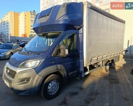 Синий Фиат Дукато, объемом двигателя 3 л и пробегом 651 тыс. км за 16000 $, фото 1 на Automoto.ua