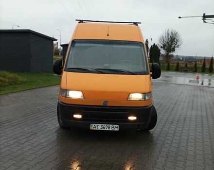 Оранжевый Фиат Дукато, объемом двигателя 2.8 л и пробегом 530 тыс. км за 4000 $, фото 1 на Automoto.ua