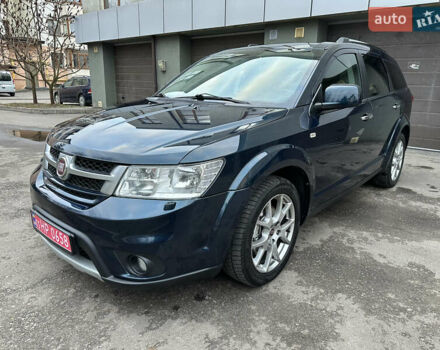 Синий Фиат Фримонт, объемом двигателя 2 л и пробегом 238 тыс. км за 12699 $, фото 1 на Automoto.ua