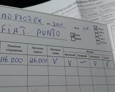 Белый Фиат Гранде Пунто, объемом двигателя 1.4 л и пробегом 117 тыс. км за 5899 $, фото 36 на Automoto.ua