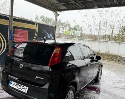 Черный Фиат Гранде Пунто, объемом двигателя 1.37 л и пробегом 156 тыс. км за 4000 $, фото 4 на Automoto.ua