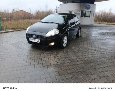 Чорний Фіат Гранде Пунто, об'ємом двигуна 1.4 л та пробігом 250 тис. км за 3400 $, фото 1 на Automoto.ua