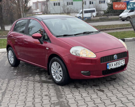 Красный Фиат Гранде Пунто, объемом двигателя 1.4 л и пробегом 236 тыс. км за 4700 $, фото 13 на Automoto.ua