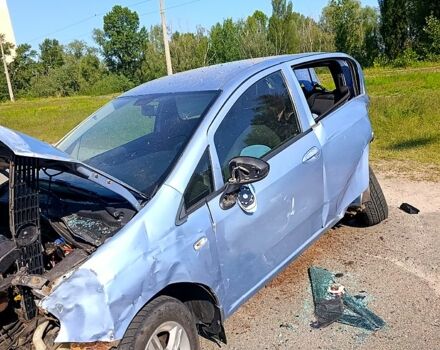 Синий Фиат Гранде Пунто, объемом двигателя 1.4 л и пробегом 260 тыс. км за 600 $, фото 6 на Automoto.ua