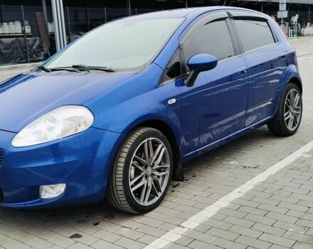 Синій Фіат Гранде Пунто, об'ємом двигуна 1.4 л та пробігом 159 тис. км за 5000 $, фото 1 на Automoto.ua