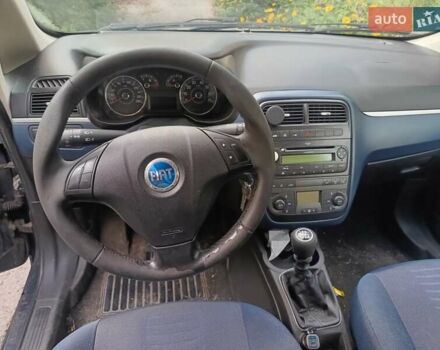 Синий Фиат Гранде Пунто, объемом двигателя 1.37 л и пробегом 218 тыс. км за 2700 $, фото 14 на Automoto.ua