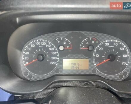 Синий Фиат Гранде Пунто, объемом двигателя 1.37 л и пробегом 175 тыс. км за 4700 $, фото 12 на Automoto.ua