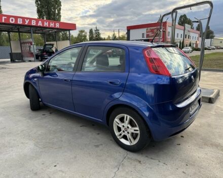 Фиат Гранде Пунто 2008 в Черкассах на Automoto.ua Синий Фиат Гранде Пунто, объемом двигателя 1.4 л и пробегом 150 тыс. км за 3999 $, фото 6 на Automoto.ua