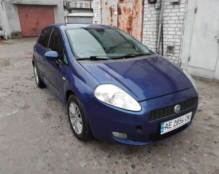 Синий Фиат Гранде Пунто, объемом двигателя 1.4 л и пробегом 298 тыс. км за 4000 $, фото 1 на Automoto.ua