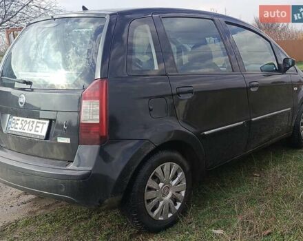 Черный Фиат Идея, объемом двигателя 1.4 л и пробегом 186 тыс. км за 4000 $, фото 1 на Automoto.ua