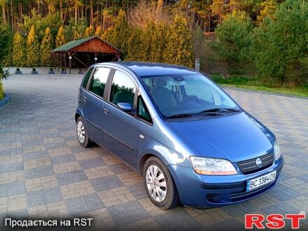 Синій Фіат Ідея, об'ємом двигуна 1.9 л та пробігом 214 тис. км за 3250 $, фото 1 на Automoto.ua