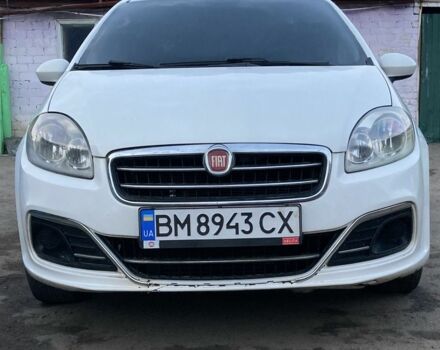 Белый Фиат Линеа, объемом двигателя 1.2 л и пробегом 130 тыс. км за 3500 $, фото 1 на Automoto.ua
