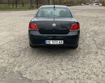 Черный Фиат Линеа, объемом двигателя 1.6 л и пробегом 200 тыс. км за 5000 $, фото 3 на Automoto.ua