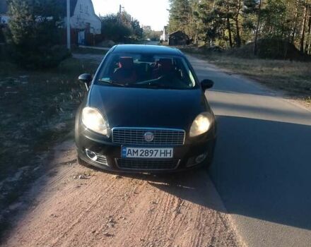 Черный Фиат Линеа, объемом двигателя 1.37 л и пробегом 236 тыс. км за 4500 $, фото 1 на Automoto.ua