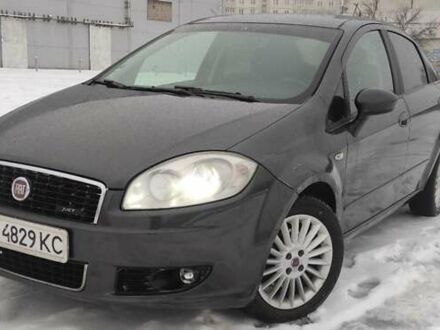 Черный Фиат Линеа, объемом двигателя 1.37 л и пробегом 124 тыс. км за 2300 $, фото 1 на Automoto.ua