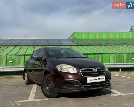 Красный Фиат Линеа, объемом двигателя 1.25 л и пробегом 173 тыс. км за 4990 $, фото 1 на Automoto.ua