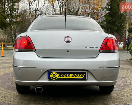 Серый Фиат Линеа, объемом двигателя 1.37 л и пробегом 185 тыс. км за 4999 $, фото 5 на Automoto.ua