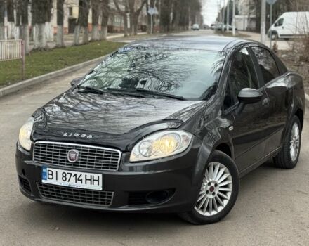 Серый Фиат Линеа, объемом двигателя 1.4 л и пробегом 255 тыс. км за 2950 $, фото 1 на Automoto.ua