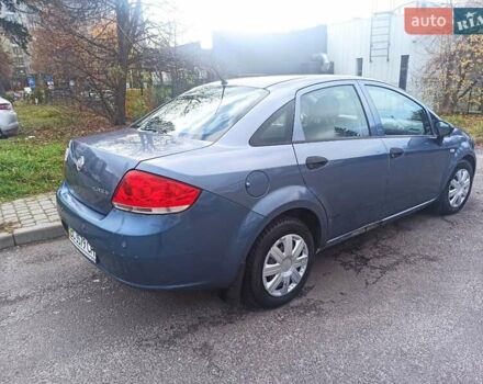 Синий Фиат Линеа, объемом двигателя 1.37 л и пробегом 205 тыс. км за 3200 $, фото 4 на Automoto.ua
