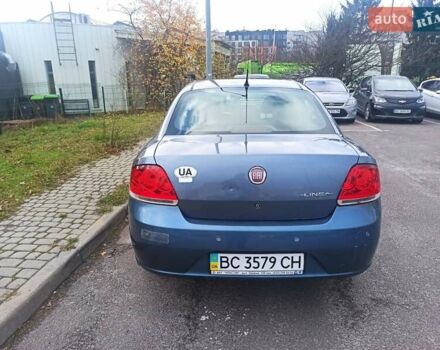 Синий Фиат Линеа, объемом двигателя 1.37 л и пробегом 205 тыс. км за 3200 $, фото 3 на Automoto.ua