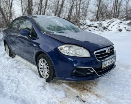 Синий Фиат Линеа, объемом двигателя 1.3 л и пробегом 220 тыс. км за 2200 $, фото 5 на Automoto.ua