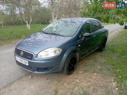 Синий Фиат Линеа, объемом двигателя 1.25 л и пробегом 212 тыс. км за 3000 $, фото 1 на Automoto.ua