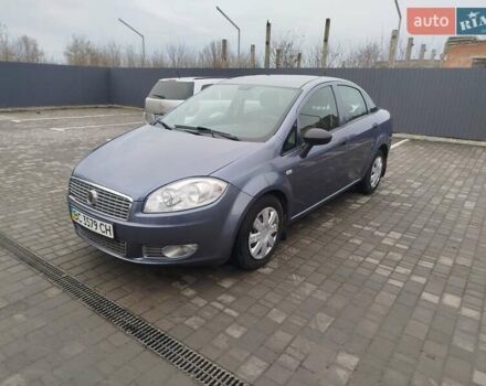 Синий Фиат Линеа, объемом двигателя 1.37 л и пробегом 200 тыс. км за 3500 $, фото 1 на Automoto.ua