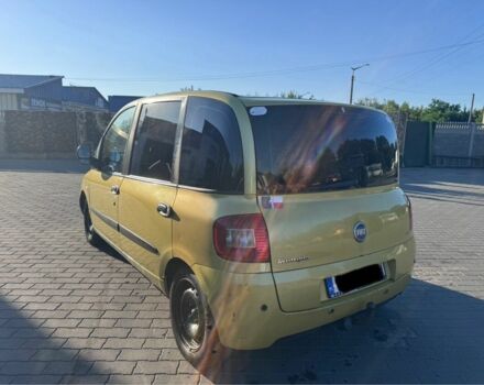 Жовтий Фіат Мультіпла, об'ємом двигуна 1.9 л та пробігом 341 тис. км за 1700 $, фото 6 на Automoto.ua