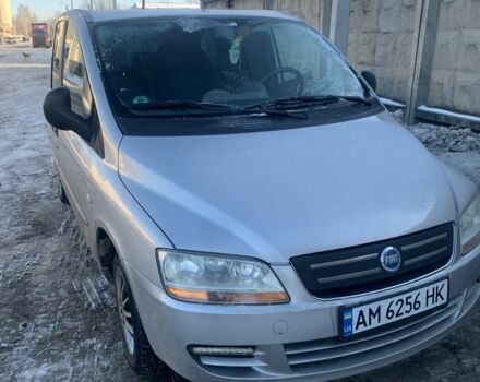 Сірий Фіат Мультіпла, об'ємом двигуна 1.6 л та пробігом 220 тис. км за 3600 $, фото 1 на Automoto.ua