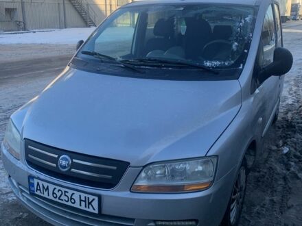 Сірий Фіат Мультіпла, об'ємом двигуна 1.6 л та пробігом 220 тис. км за 3600 $, фото 1 на Automoto.ua
