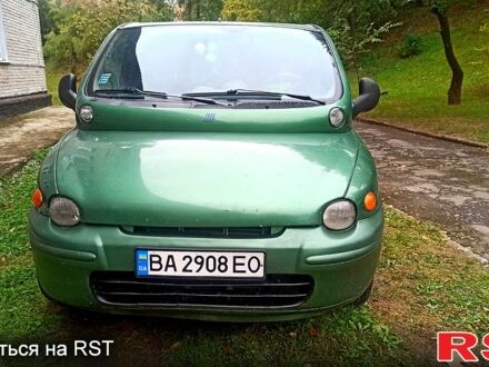 Фиат Мультипла 1999 в Светловдске на Automoto.ua Зеленый Фиат Мультипла, объемом двигателя 1.6 л и пробегом 320 тыс. км за 2700 $, фото 1 на Automoto.ua