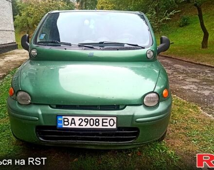 Фиат Мультипла 1999 в Светловдске на Automoto.ua Зеленый Фиат Мультипла, объемом двигателя 1.6 л и пробегом 320 тыс. км за 2700 $, фото 1 на Automoto.ua