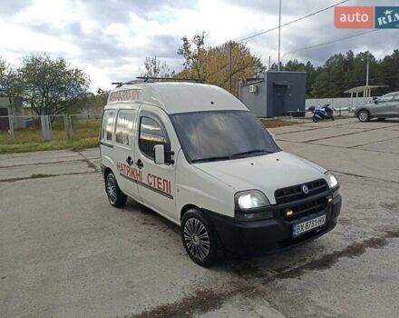 Білий Фіат Добло, об'ємом двигуна 1.91 л та пробігом 215 тис. км за 2000 $, фото 3 на Automoto.ua