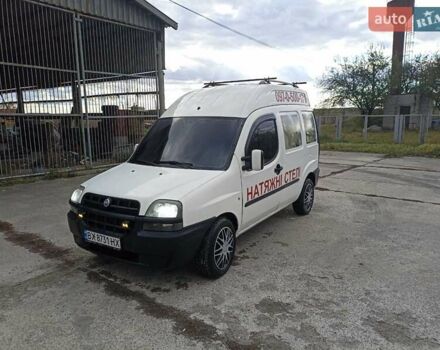 Білий Фіат Добло, об'ємом двигуна 1.91 л та пробігом 215 тис. км за 2000 $, фото 2 на Automoto.ua