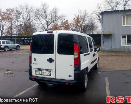 Белый Фиат Добло, объемом двигателя 1.9 л и пробегом 216 тыс. км за 5000 $, фото 5 на Automoto.ua