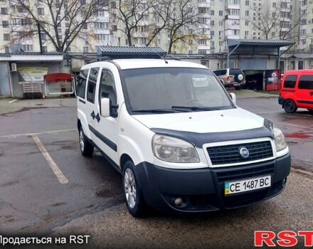 Белый Фиат Добло, объемом двигателя 1.9 л и пробегом 216 тыс. км за 5000 $, фото 7 на Automoto.ua