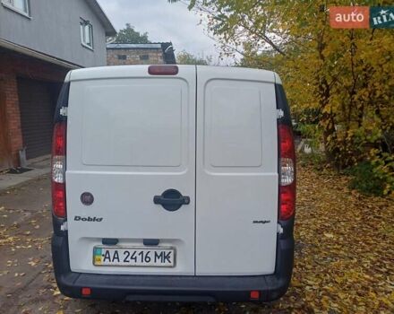 Белый Фиат Добло, объемом двигателя 1.25 л и пробегом 133 тыс. км за 5500 $, фото 8 на Automoto.ua