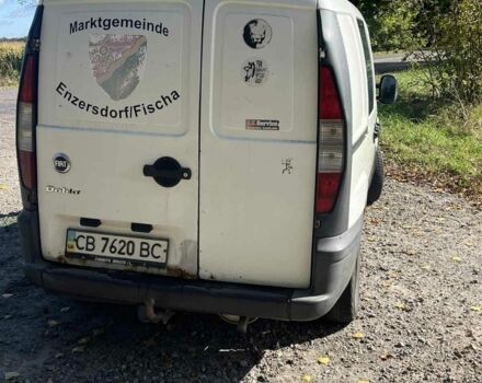 Белый Фиат Добло, объемом двигателя 1.9 л и пробегом 380 тыс. км за 2800 $, фото 5 на Automoto.ua