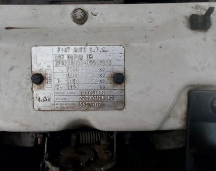 Білий Фіат Добло, об'ємом двигуна 1.2 л та пробігом 500 тис. км за 2950 $, фото 7 на Automoto.ua