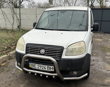 Белый Фиат Добло, объемом двигателя 1.9 л и пробегом 255 тыс. км за 5100 $, фото 1 на Automoto.ua