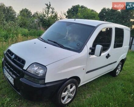 Белый Фиат Добло, объемом двигателя 1.9 л и пробегом 286 тыс. км за 3200 $, фото 6 на Automoto.ua