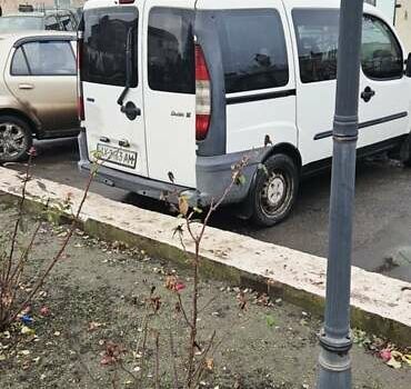 Белый Фиат Добло, объемом двигателя 1.91 л и пробегом 238 тыс. км за 3000 $, фото 3 на Automoto.ua