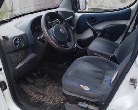 Белый Фиат Добло, объемом двигателя 1.9 л и пробегом 358 тыс. км за 3200 $, фото 5 на Automoto.ua