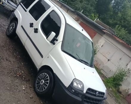 Белый Фиат Добло, объемом двигателя 1.9 л и пробегом 374 тыс. км за 2700 $, фото 5 на Automoto.ua